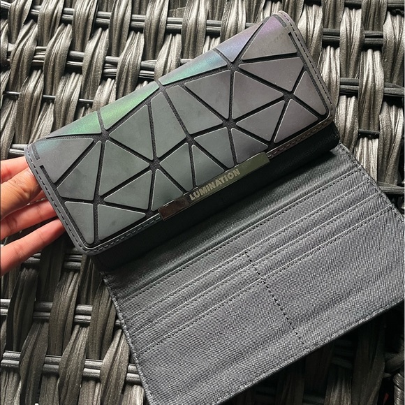 Multicolor reflective wallet - Picture 2 of 4